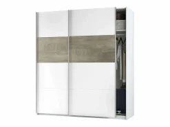 Pack Dormitorio Completo Roble Alaska (Cama, Cabecero, Mesitas, Armario)^ Discount