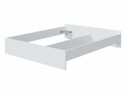 Pack Dormitorio Ethna Cama, Cabecero, Mesitas y Vestidor /Natur Blanco Hot