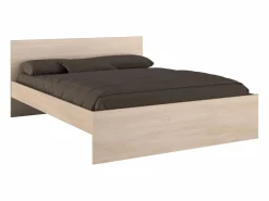 Dormitorio Completo|Pack Dormitorio John Cama con Cajones y Cabecero Roble Brooklyn (160x200 cm)