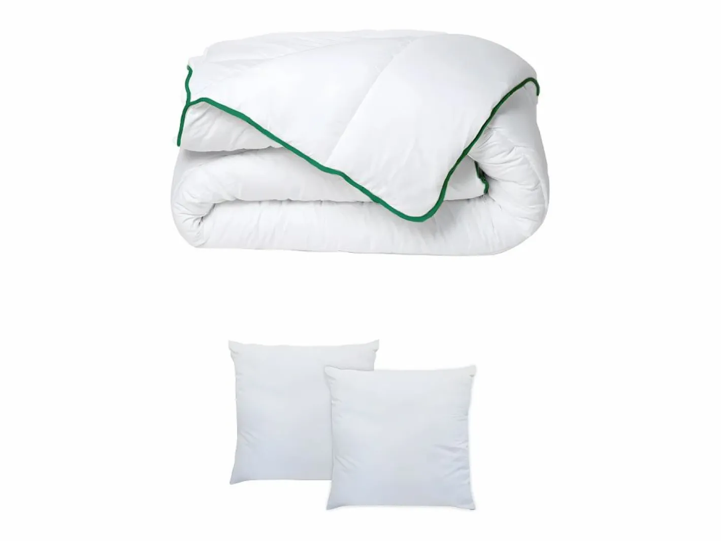 Pack Edredón 220 x 240 + 2 almohadas 60 x 60 cm - Anti-ácaros Greencare - AZYLIA II^DREAMEA Hot