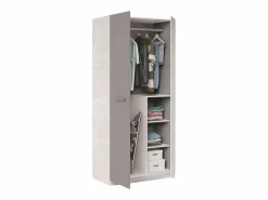Dormitorio Completo|Pack Hab. Juvenil: cama Nido + armario + escritorio con somieres /Basalto