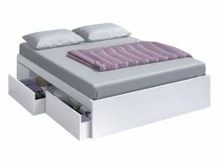 Dormitorio Completo|Pack Matrimonio Completo cama + cabecero + 2 mesitas + cómoda Roble y