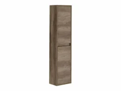 Pack Muebles Baño Roble Nordik: Mueble, Columna, Espejo, Lavabo Marru00f3n Best