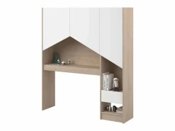 Pack muebles Child dormitorio juvenil roble Jackson/ mate^ New
