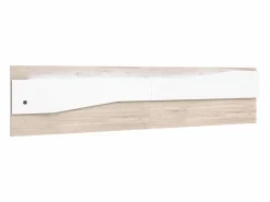 Pack Muebles Dormitorio Asimetric Cabecero, 2 Mesitas, Cómoda /Roble Blanco Clearance