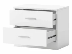 Pack muebles dormitorio Couple mate, dormitorio moderno Blanco New