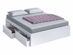 Pack Muebles Dormitorio Matrimonio Estilo Nórdico Roble y Blanco Outlet