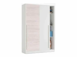 Dormitorio Completo|Pack Muebles Infantil Elliot: cama Nido+estantería+armario+somieres 90x190cm