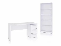 duehome Pack office Sasha Plus Blanco Artik (Blanco Mate) Gris Outlet