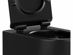 Pack WC flotante de cerámica mate con marco decorativo, JAVOINE^Vente-unique Discount