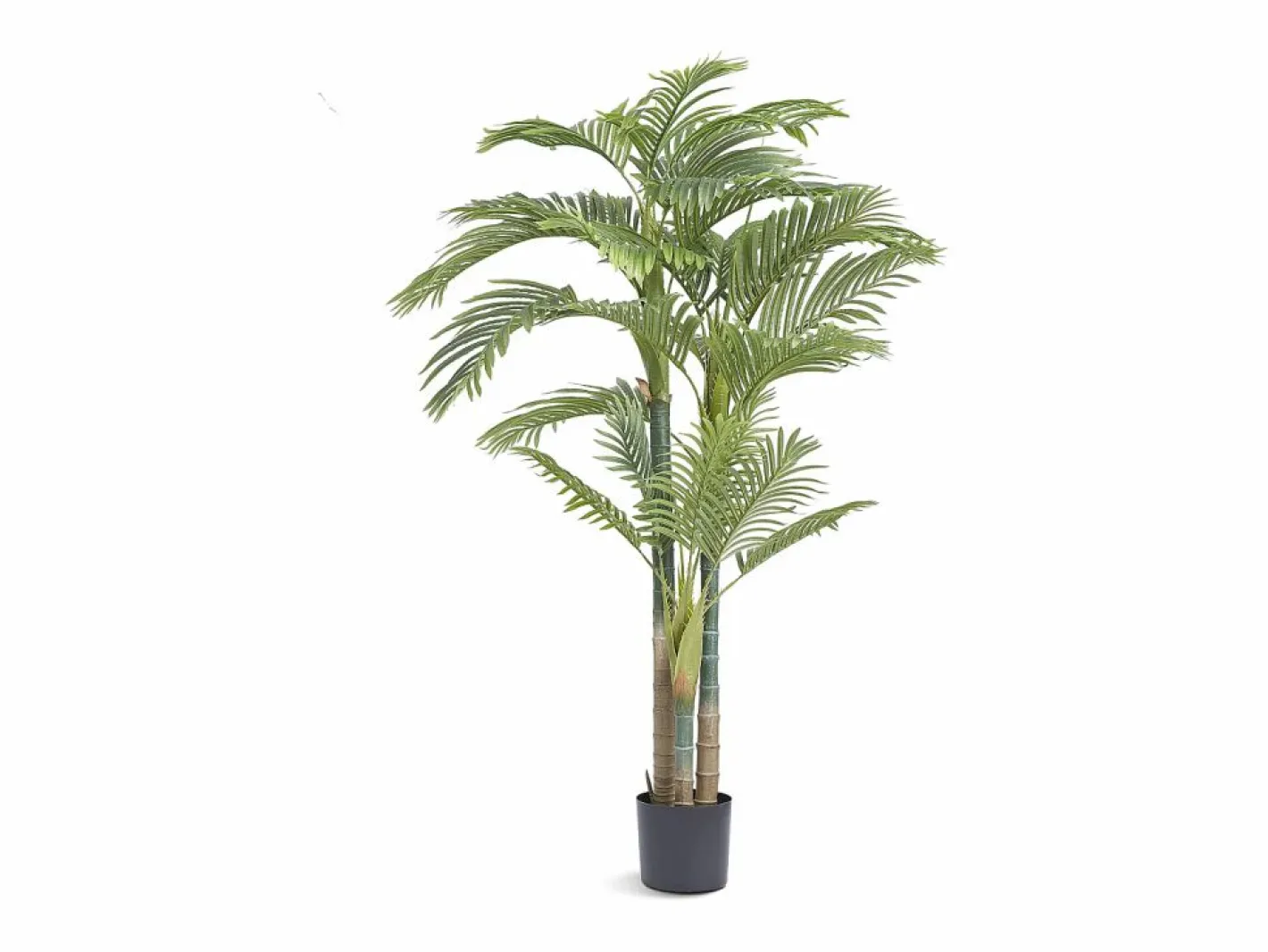 Palmera Artificial de Caña Dorada de 2 m de SucceBuy, Decoración Vegetal Realista de Imitación^ Sale