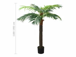Palmera Fénix Artificial con Maceta 190 cm Verde Outlet