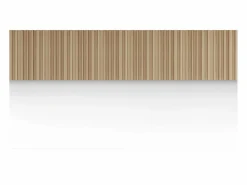 Vente-unique Panel De Pared|Panel de pared 3D, paquete de 3,71 m², color madera natural claro, juego de 8 piezas, TATIANA