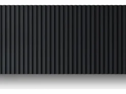 Vente-unique Panel de pared 3D, paquete de 2,83 m², , juego de 8 piezas, CLINTON Negro Online
