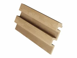 Vente-unique Panel De Pared|Panel de pared 3D, paquete de 2,83 m², color madera natural, juego de 8 piezas, FLINT
