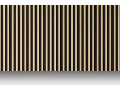 Vente-unique Panel De Pared|Panel de pared 3D, paquete de 2,83 m², negro y dorado, juego de 8 piezas, CLINTON
