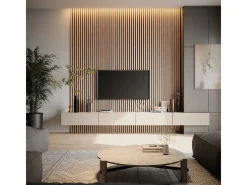 Vicco Panel De Pared|panel de pared roble 120x1.8x40 akustikpaneel