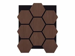 Panel De Pared|Panel de pared 62x76x2 cm marrón