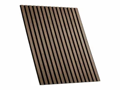 Panel de pared 60x60x2,5 cm Marrón Negro / Marru00f3n Best