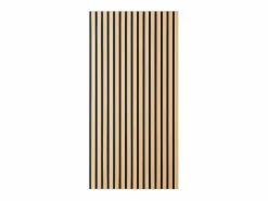 Panel de pared 60x120x2.5 cm Natural Negro / Marru00f3n New