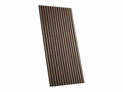 Panel de pared 60x120x2.5 cm panel acústico marrón para sonido Negro / Marru00f3n