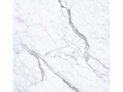 Panel decorativo efecto mármol gres porcelánico set de 6 piezas 4,3 m2 revestimiento de pared PVC en UV 120x60 Mármol Blanco Best