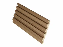 Vente-unique Panel De Pared|Panel mural 3D pack de 3,71 m² color madera natural lote de 8 piezas TATIANA