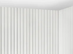 Vente-unique Panel mural 3D pack de 3,71 m² lote de 8 piezas TATIANA Blanco Hot
