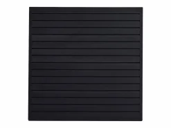 Panel Mural de Lamas SucceBuy, 122 x 122 cm, Lamas de Garaje en PVC , Diseño Modular Negro Discount