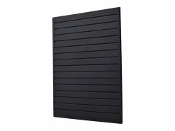 Panel Mural de Lamas SucceBuy, 122 x 122 cm, Lamas de Garaje en PVC , Diseño Modular Negro Discount