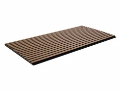 Paneles Acústicos con Tablas de Madera SucceBuy 120 x 60 cm, Decoración Mural Moderna, Nogal Marru00f3n Online