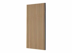 Panel De Pared|Paneles Acústicos SucceBuy 59.9 x 119.8 cm, Paneles Acústicos de listones de Madera, Decoración de Pared Moderna, Roble Claro