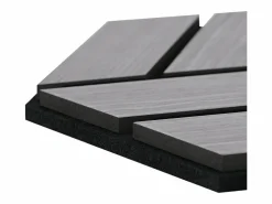 Paneles acústicos 30x26 cm Gris Hexágono Panal^ Hot