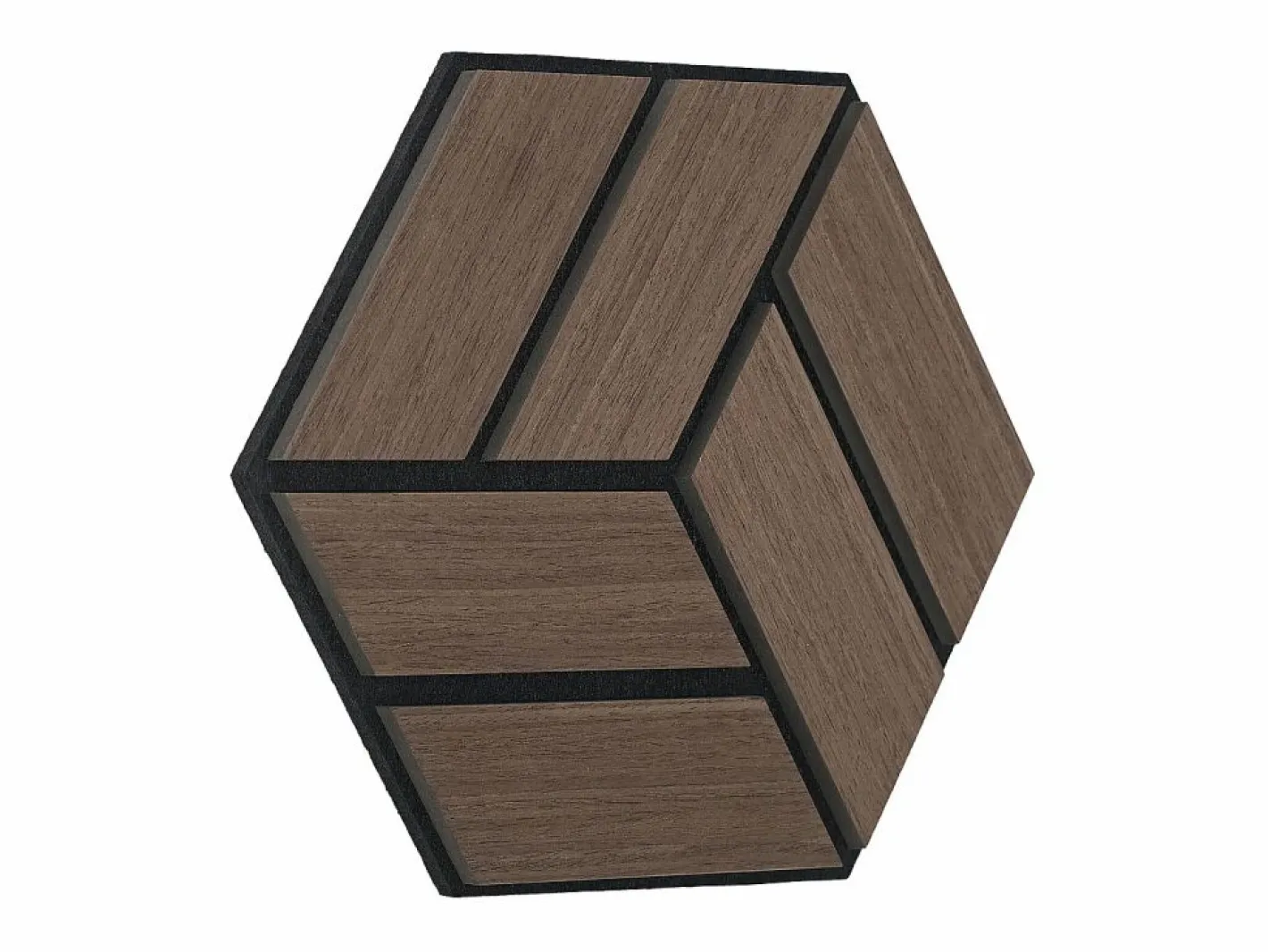 Paneles acústicos 30x26 cm Marrón^ Clearance