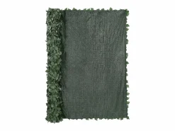 Paneles de Buxus Artificiales SucceBuy 244x183 cm, Valla de Privacidad con Hojas de Lino Artificial^ Clearance