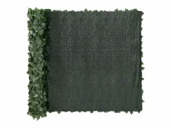 Paneles de Buxus Artificiales SucceBuy 150x300 cm, Valla de Privacidad con Hojas de Lino Artificial Verde Discount