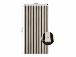 Panel De Pared|Paneles de pared 60x120 cm Gris