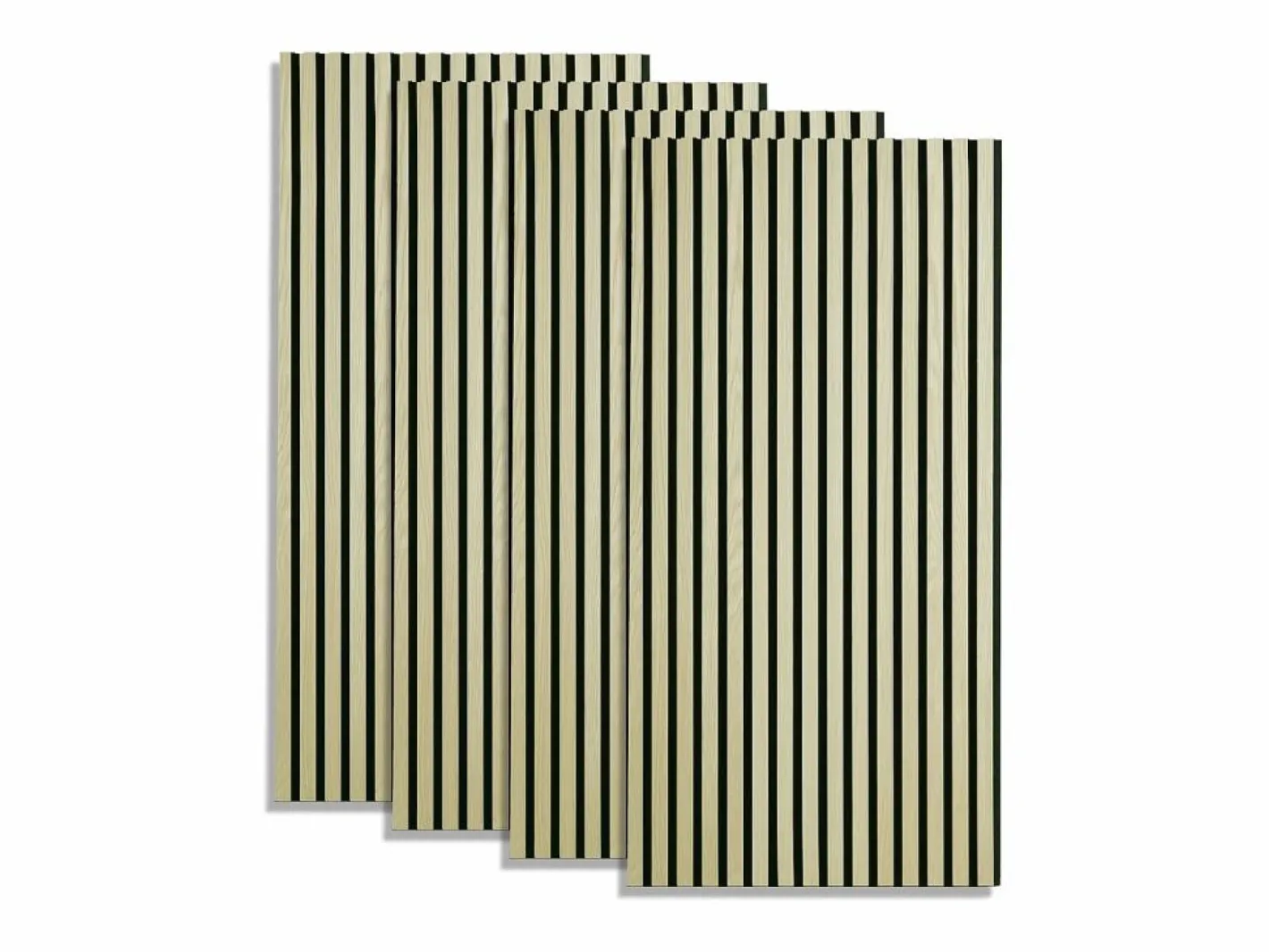 Paneles de pared 60x120x2.5 cm crema Negro / Marru00f3n / Crema Hot