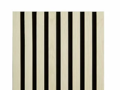 Paneles de pared 60x120x2.5 cm paneles acústicos naturales Negro / Marru00f3n / Beige / Crema Best