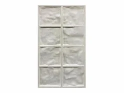 Paneles decorativos efecto roca 3D, juego de 10 unidades, 7,2 m², revestimiento de pared de PU, 120 x 60 x 3 cm, color cemento. Gris Best