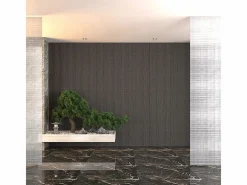 Paneles decorativos efecto piedra 3D, juego de 12 unidades, 8,6 m², revestimiento de pared de PU, 120 x 60 x 2,5, color oxidado. Gris