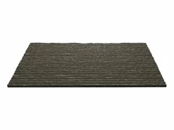 Paneles decorativos efecto piedra 3D, juego de 12 unidades, 8,6 m², revestimiento de pared de PU, 120 x 60 x 2,5, color oxidado. Gris