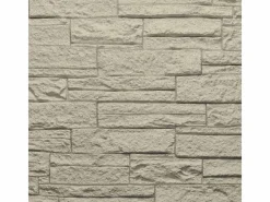 Paneles decorativos efecto piedra ladrillo 3D, juego de 12 unidades, 8,6 m², revestimiento de pared de PU, 120 x 60 x 2,5 Greige Tortora^ Hot