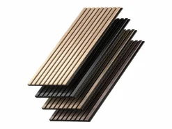 Vicco Paneles murales nogal/marrón 120x1.8x40 akustikpaneel Marru00f3n chocolate Clearance