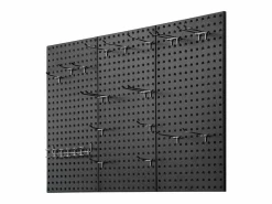 Paneles Perforados de Metal SucceBuy, 3 Paneles, 609,6 x 304,8 mm, para Herramientas de Taller^ Hot