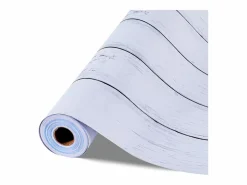 Papel Pintado Adhesivo de Pared SucceBuy, 45 cm x 12 m, Rollo Papel Pintado Autoadhesivo en Vinilo, Motivo Textura Madera Blanca, para Revestimiento de Pared Blanco Online