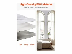 Papel Pintado Adhesivo de Pared SucceBuy, 45 cm x 10 m, Rollo Papel Pintado Autoadhesivo en Vinilo, Motivo Textura Madera Blanca, para Revestimiento de Pared Blanco Hot