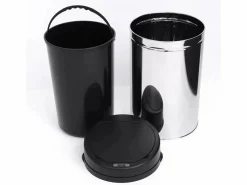 Papelera automática con sensor, 30L, acero inoxidable, color (Ø30,5x51,5 cm)^ Clearance