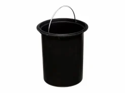 Five Accesorios De Wc|Papelera de colores con tapa de bambú 3 l
