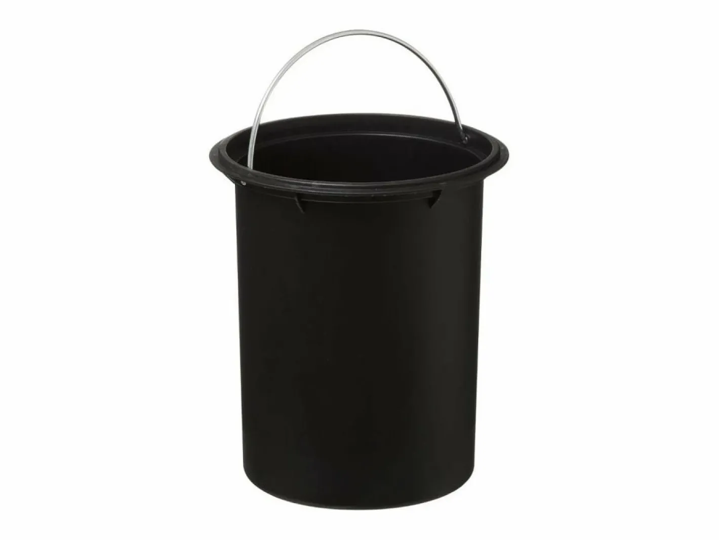 Papelera de colores con tapa de bambú 3 l^Five Best
